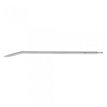 Redon Guide Needle 16 Charr. - Knife Tip Stainless Steel, 19.5 cm - 7 3/4" Tip Size 5.3 mm